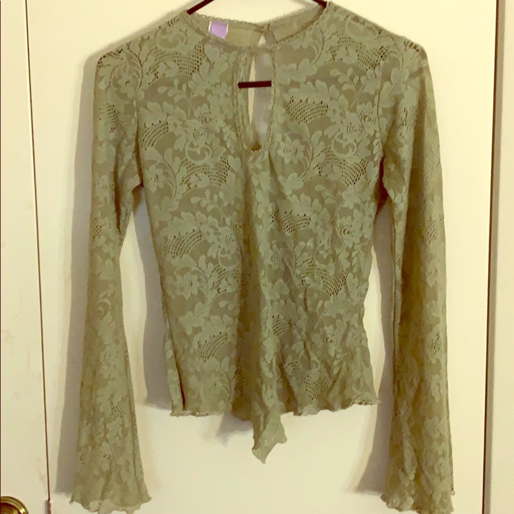 Lacy lightweight top